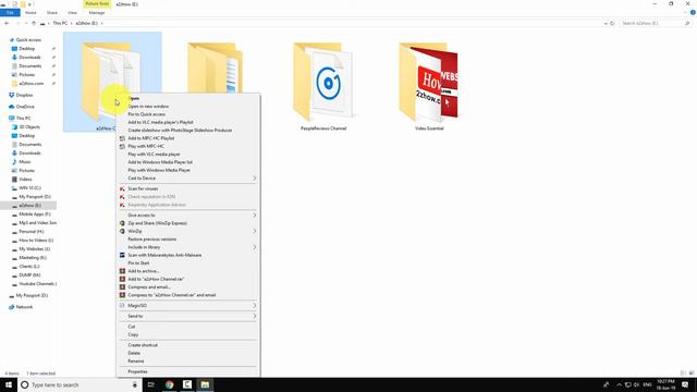 How to Pin Folders to the Quick Access Menu in Windows 10 смотреть онлайн