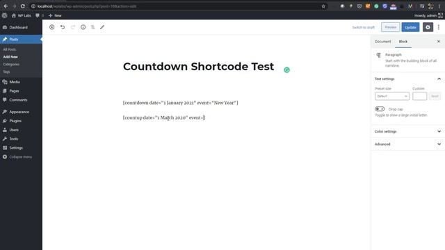 [How To] WordPress Countdown Widget Shortcode Usage смотреть онлайн