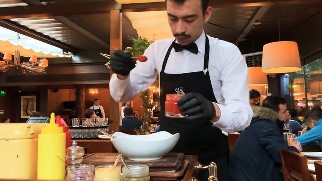 Steak Tartare In Style Of Nusr-Et Steakhouse Istanbul