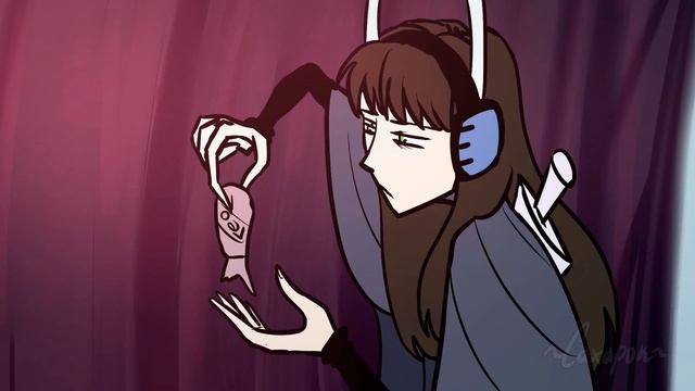 Дантекрис в поисках последнего амулета (анимация Hollow Knight для Dantekris Time Show)