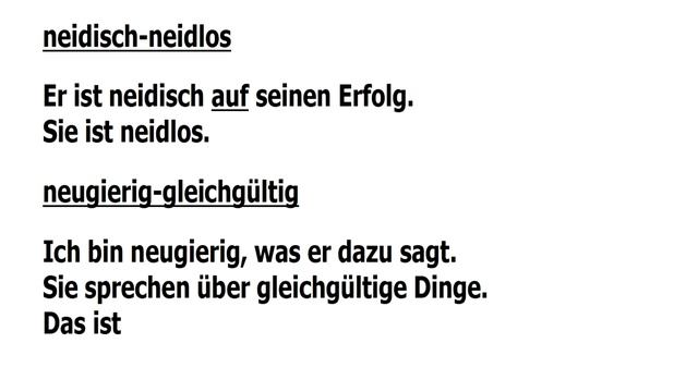 Немецкий язык по плейлистам для учивших, но забывших. Урок 1.63 #Прилагательные_#Adjektive смотреть онлайн