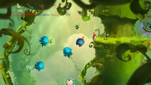 Altitude Quickness & Rescue Twila (Toad Story) - Rayman Legends #9 (5 Player) смотреть онлайн