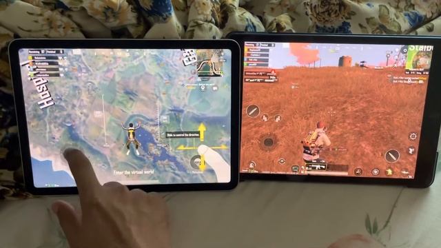 IPad Air 5th gen vs iPad 9th gen . #speedtest #pubgspeed #test смотреть онлайн