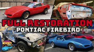 Полная реставрация американского ретро автомобиля Pontiac Firebird 1991 года
