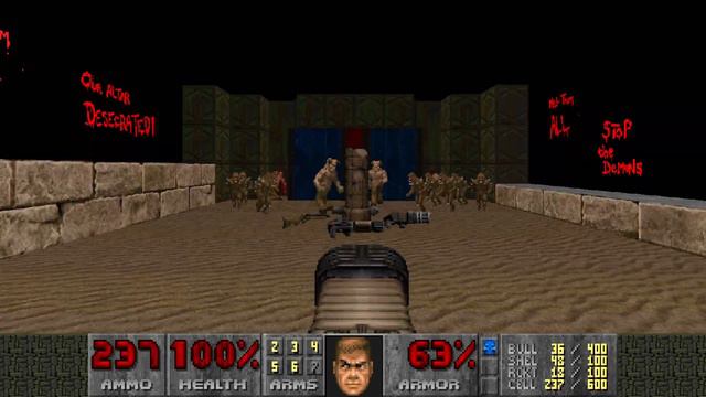 Doom 2 - Relic (Maps 4&5: Don't Lose Heart / Ending): UV-MAX (Map Author: @EduardoAndFriends ) смотреть онлайн