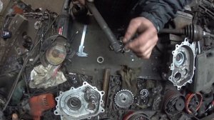 На редуктор от муравья  установил шруса