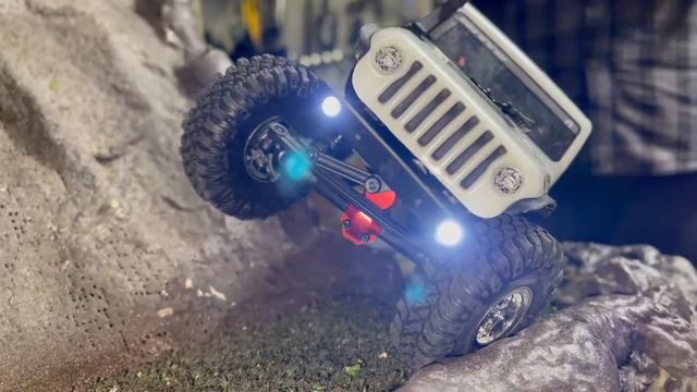 Homemade RC Rock Crawler Course | Axial SCX24 Jeep Rubicon, Chevy C10 Pickup & RGT Crawler