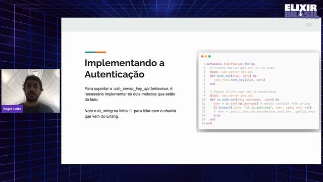 A SSH saga para receber um repositório git com Elixir Por Roger Leite смотреть онлайн
