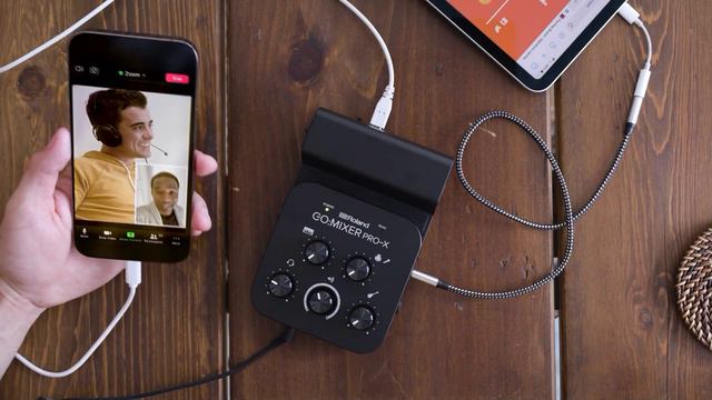 Roland GO:Mixer Pro-X Portable Audio Mixer Demo