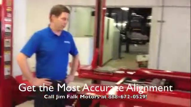 Brand New Alignment Machine, Top of the Line, Same Great Price at Jim Falk Motors! смотреть онлайн