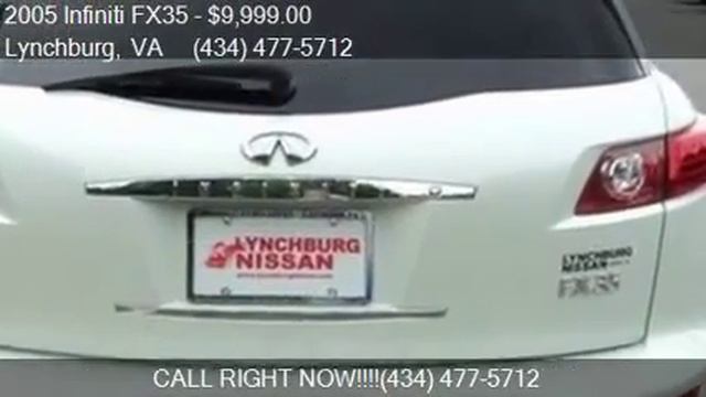 2005 Infiniti FX35 Base AWD 4dr SUV for sale in Lynchburg, V смотреть онлайн