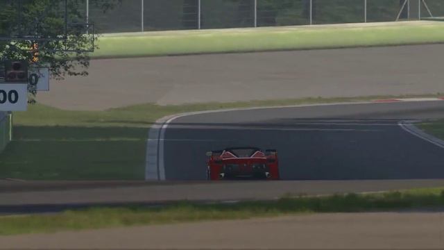 Assetto Corsa Ferrari FXX-K lap at Imola track смотреть онлайн
