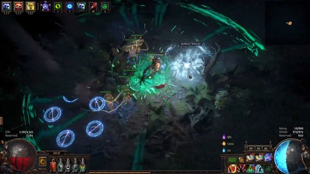 Path of exile 3.23 Zoom map Blade Blast of Unloading смотреть онлайн