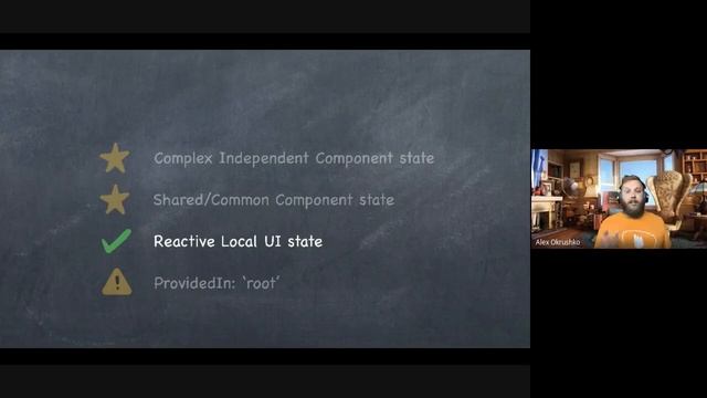 Alex Okrushko (@AlexOkrushko) - local state management with @ngrx/component-store смотреть онлайн