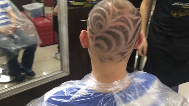 Узоры на всю голову / креативная мужская стрижка / мужской канал wahl barberlife clippers минск смотреть онлайн