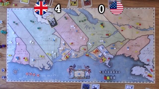 Let's Play: 1775 Rebellion [Turn 1] смотреть онлайн