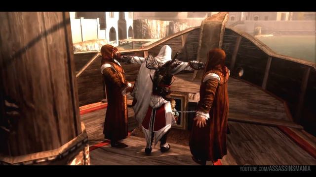 Assassin's Creed Brotherhood (La Hermandad) La Desaparición de Da Vinci|La Película completa Españo смотреть онлайн