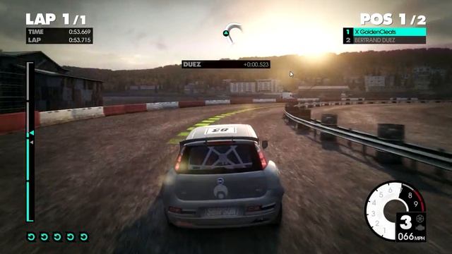 Dirt 3 on Radeon HD 6670 Low Profile 1GB GDDR5 смотреть онлайн