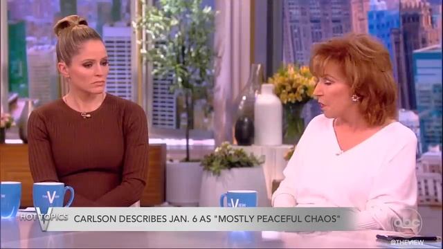 Tucker Carlson Describes Jan. 6 As "Mostly Peaceful Chaos" | The View смотреть онлайн
