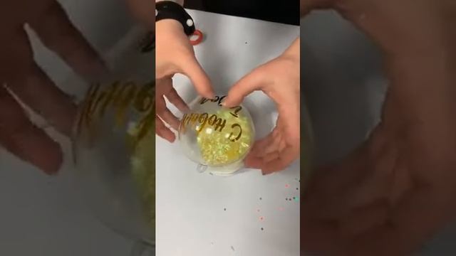 Мастер-класс: композиции из прозрачных новогодних шаров! смотреть онлайн