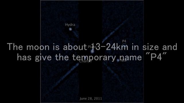 Fourth moon (P4) found at Pluto смотреть онлайн