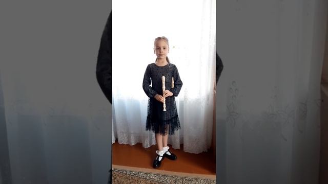 Чакір Ольга -7 років/блокфлейта/ смотреть онлайн