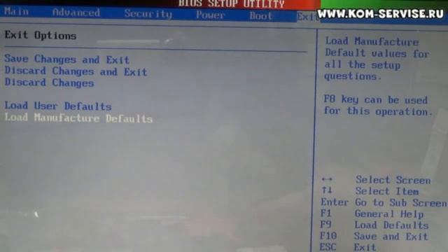 Как сбросить биос до заводских настроек смотреть онлайн