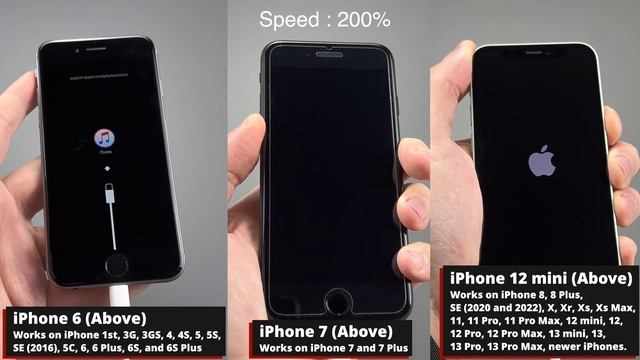 How to Put EVERY iPhone in Recovery Mode - All Models! (iPhone 1 to iPhone 14 Pro Max) смотреть онлайн