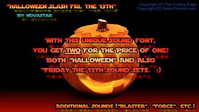 Halloween Slash Fri 13th (PART I) Sound Fonts by NOVASTAR смотреть онлайн