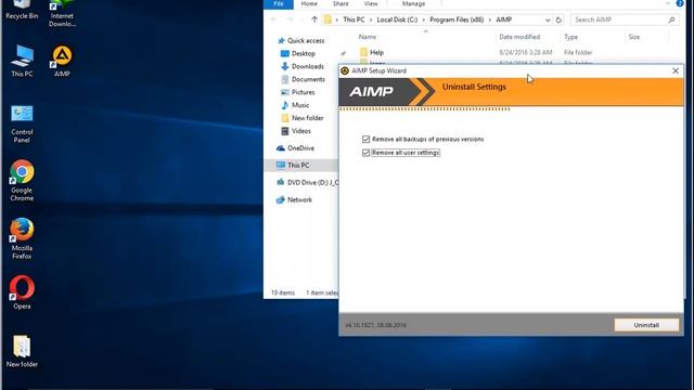 How to Uninstall AIMP 4.10 on Windows 10 смотреть онлайн