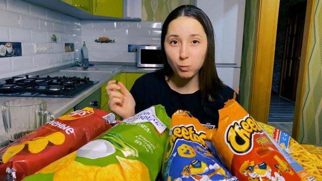 ПОХРУСТИМ?/ЧИПСЫ/ASMR смотреть онлайн