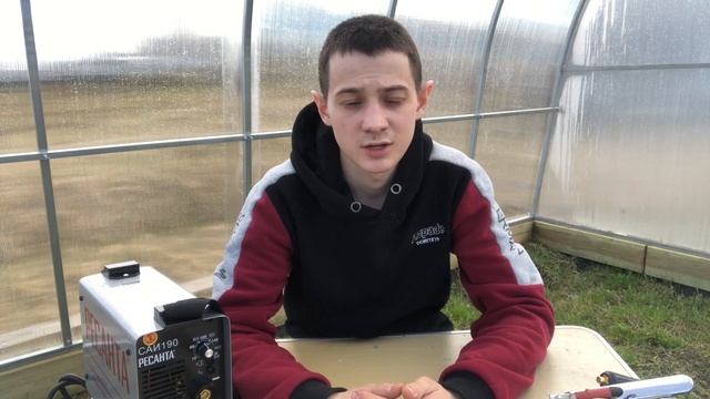 Купил сварочный инвертор ресанта. Первым делом заменил провода на медные. смотреть онлайн