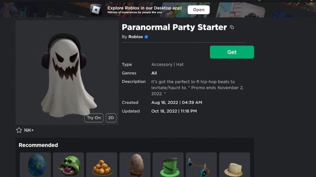 [FREE] Paranormal Party Starter | Roblox Indonesia смотреть онлайн