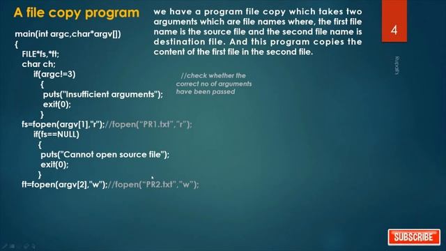? ?FILE COPY THROUGH COMMAND LINE ARGUMENT(Part2)? ? смотреть онлайн