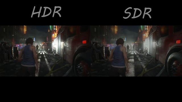 Resident Evil 3 - HDR vs SDR Comparison - HDR Is The Clear Winner смотреть онлайн