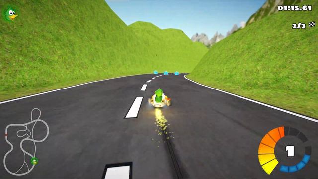 SuperTuxKart 1.0 Adventure Track смотреть онлайн