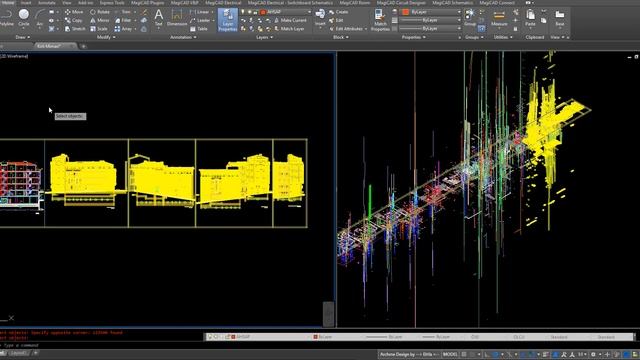 MagiCAD for Revit - AutoCAD Çizgilerini Düzeltme смотреть онлайн