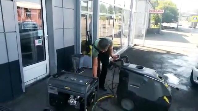 Бензогенератор Karcher PGG 8/3 аппарат высокого давления Керхер | Автономный комплект. смотреть онлайн