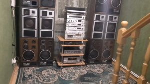 колонки  электроника 35ас-015 + 150ас-002  и усилитель Одиссей 100у-021.