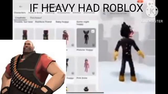 IF HEAVY HAD ROBLOX(Team fortress 2) смотреть онлайн