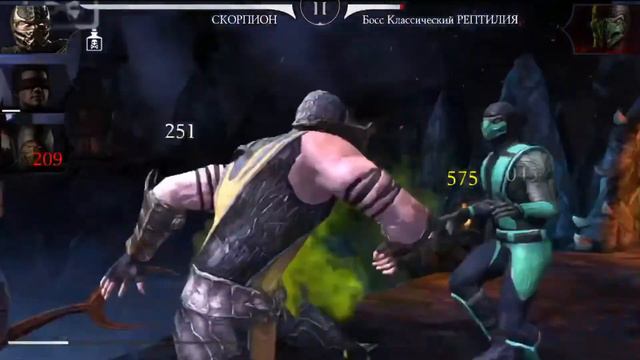 КЛАССИЧЕСКИЙ РЕПТИЛИЯ 🦎/Mortal Kombat X Mobile смотреть онлайн