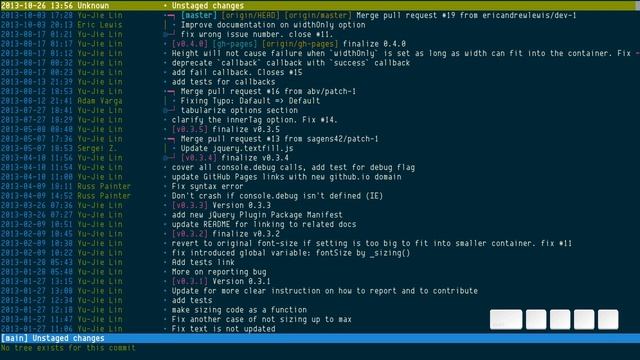 tig: nice text-mode (ncurses) Git repo viewer смотреть онлайн