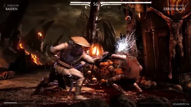 Mortal Kombat X - Raiden (Displacer) Klassic Tower (VERY HARD) NO MATCHES LOST