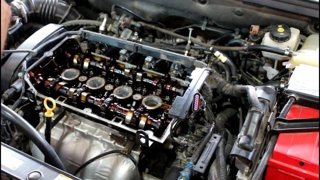 Замена прокладки крышки клапанов на Chevrolet Cruze 1,8 Шевроле Круз 2015 года
