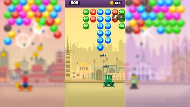 BUBBLE SHOOTER CITY - A hybrid hypercasual game by underDOGS смотреть онлайн