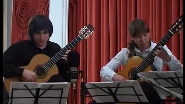 Astor Piazzolla - Fughetta (Smolensk Guitar Quartet) смотреть онлайн