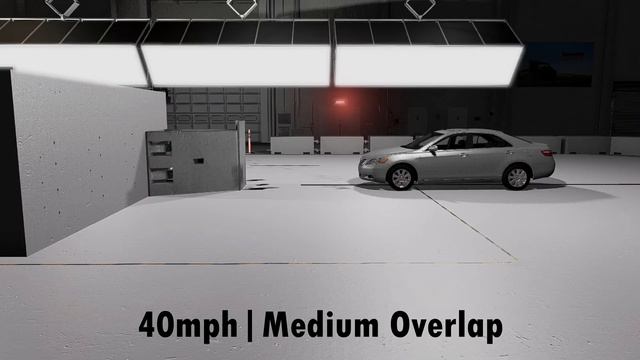 Toyota Camry Crash Test IIHS | BeamNG.drive смотреть онлайн