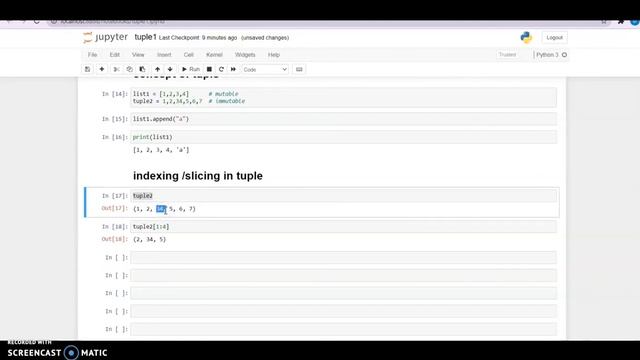 What is tuple in python? BuiltIn functions of tuple? Different Ways to create tuple? смотреть онлайн