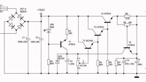 схема надежного мощного блока питание на 24 в 10 ампер